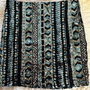 Sequin Mini-Skirt